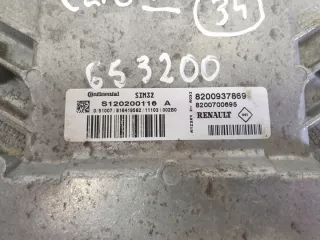 8200937869 S12020016A 8200700695 Блок управления двигателем Renault Clio 3 Арт e8017753, вид 2
