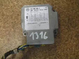 1C0909605C Блок AirBag Volkswagen Passat B5 Арт e8065554, вид 1