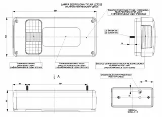 LZP002 Фонарь задний правый Audi A6 C7 (S6,RS6) Арт e8135519, вид 2