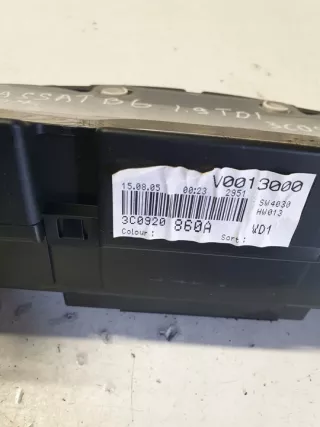 3C0920860A Щиток приборов (приборная панель) Volkswagen Passat B6 Арт e8141636, вид 2