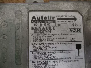 8200367444 Блок AirBag Renault Megane 2 Арт e8161257, вид 2