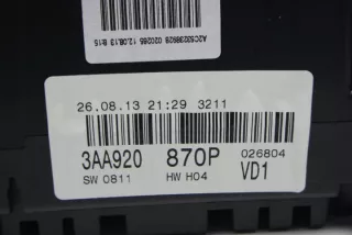 3AA920870P Щиток приборов (приборная панель) Volkswagen Passat B7 Арт e8233366, вид 5