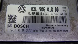  03L906018DD Блок управления двигателем Volkswagen Caddy 3 Арт e8283157, вид 2