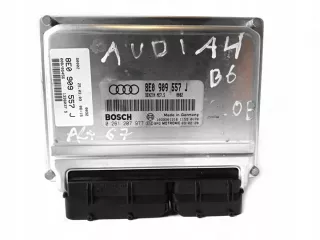 8E0909557J Блок управления двигателем Audi A4 B6 Арт e8298560, вид 1