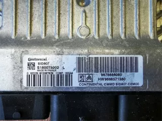 9678686080 Блок управления двигателем Peugeot 3008 1 Арт e8339458, вид 2