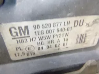 90520877 Фара левая Opel Astra G Арт e8365672, вид 6