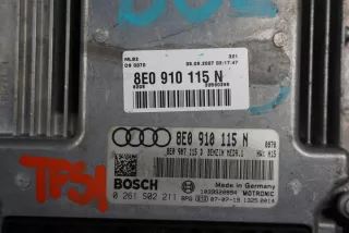 8E0910115N Блок управления двигателем Audi A4 B7 Арт e8381231, вид 2