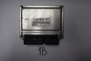 8E0909552M 0261208038 123456789 Блок управления двигателем Audi A4 B6 Арт e8381314, вид 1