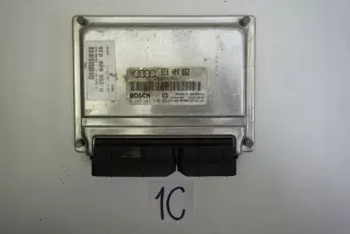 8E0909052N 8E0909052 0261207580 123456789 Блок управления двигателем Audi A4 B6 Арт e8381327, вид 1