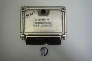 8E0910560 0261207990 123456789 Блок управления двигателем Audi A4 B7 Арт e8381538, вид 1