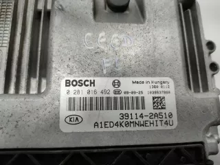 39114-2A510 0281016492 Блок управления двигателем Kia Ceed 1 Арт e8382756, вид 3