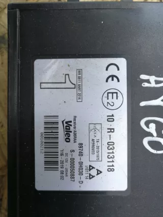  Блок управления двигателем Toyota Aygo 2 Арт e8385228, вид 2