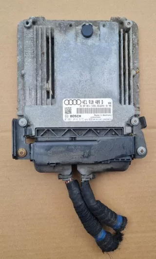 4E1910409D 0281014617 4E1907409A Блок управления двигателем Audi A8 D3 (S8) Арт e8401580, вид 3