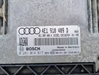 4E1910409D 0281014617 4E1907409A Блок управления двигателем Audi A8 D3 (S8) Арт e8401580, вид 4
