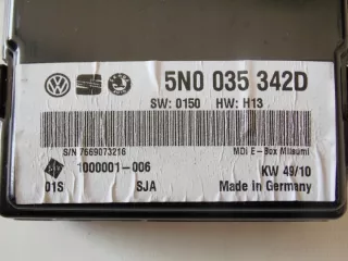 5N0035342D Блок комфорта Volkswagen Passat B7 Арт e8407608, вид 3