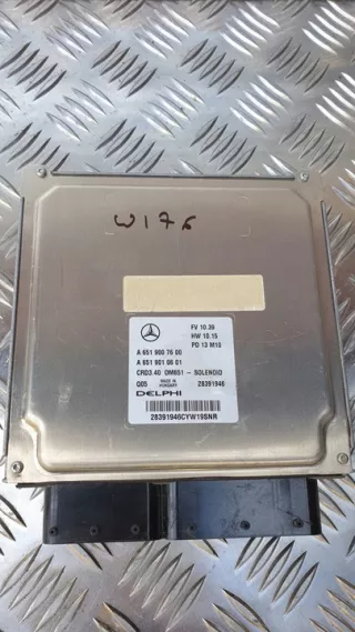 A6519007600 A6519009402 Блок управления двигателем Mercedes A W176 Арт e8424402, вид 3