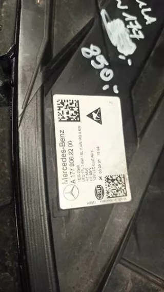 A1779062200 Фара правая Mercedes A W177 Арт e8427739, вид 2