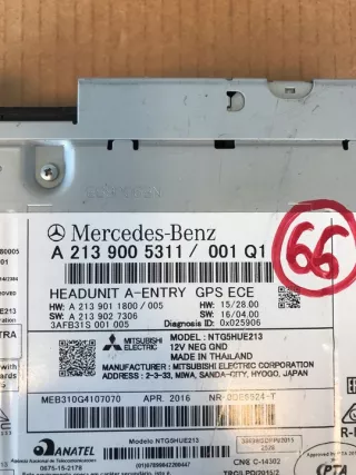 A2139005311 Блок навигации Mercedes E W213 Арт e8453652, вид 2