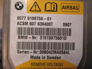 9199756-01 9199756 Блок AirBag Hyundai Elantra J2 Арт e8456133, вид 4