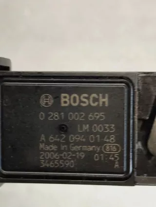 A6420940148 0281002695 3465590 Расходомер воздуха Mercedes ML W164 Арт e8480318, вид 2