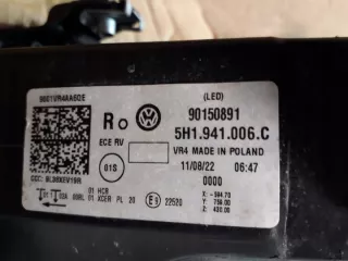 5H1941006C Фара правая Volkswagen Golf 8 Арт e8481071, вид 4
