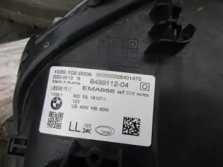 8499112-04 Фара правая BMW 5 G30/G31 Арт e8494678, вид 3