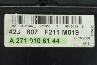 A2711532791 A2710106144 5WK90542 Блок управления двигателем Mercedes E W211 Арт e8511174, вид 3