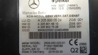 A2059000524 Блок комфорта Mercedes C W205 Арт e8547453, вид 4