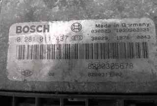 0281011437 Блок управления двигателем Nissan Primera 12 Арт e8561203, вид 4