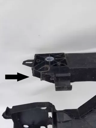 752100004R Передняя панель крепления облицовки (телевизор) Renault Megane 3 Арт e8572087, вид 6