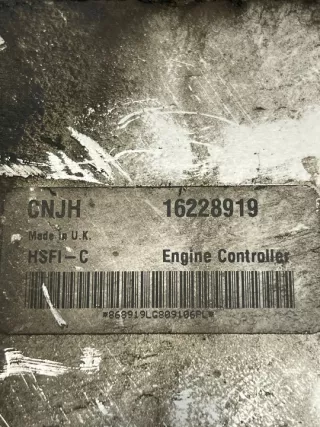 16228919 Блок управления двигателем Opel Astra G Арт e8608210, вид 2