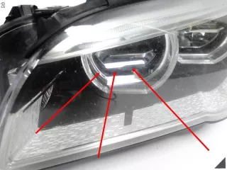 7378519 1EX011072-01 1EX011072-01AG 1EX01107201 7460595 Фара левая BMW 5 F10/F11/GT F07 Арт e8611473, вид 3