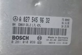 A0275459632 Блок управления двигателем Mercedes A W168 Арт e8645313, вид 3