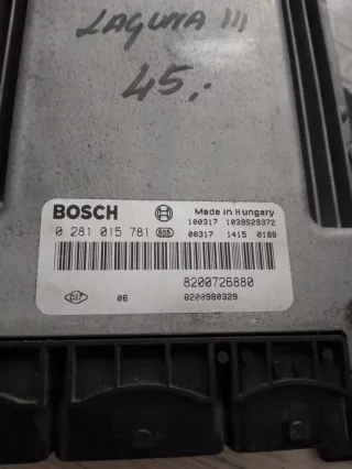 0281015781 8200726880 Блок управления двигателем Renault Laguna 3 Арт e8645747, вид 2
