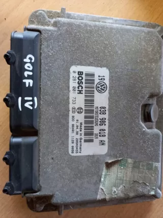 038906018AN 0281001733 Блок управления двигателем Volkswagen Golf 4 Арт e8657316, вид 1