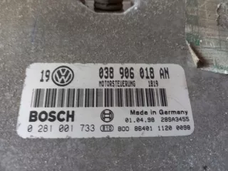 038906018AN 0281001733 Блок управления двигателем Volkswagen Golf 4 Арт e8657316, вид 3