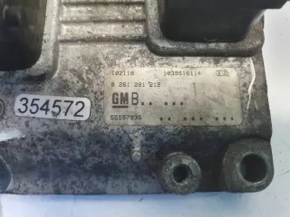 0261201212 55557935 12563208897 Блок управления двигателем Opel Astra H Арт e8697078, вид 2