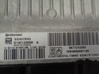 9677243580 9666681180 Блок управления двигателем Peugeot 508 Арт e8737338, вид 4
