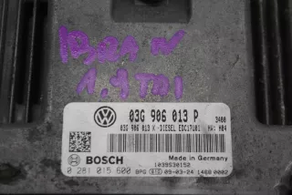 03G906013P 0281015600 Блок управления двигателем Seat Ibiza 4 Арт e8737468, вид 4