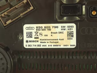 8S0920790 8s0920790 Щиток приборов (приборная панель) Audi TT 3 Арт e8739324, вид 9