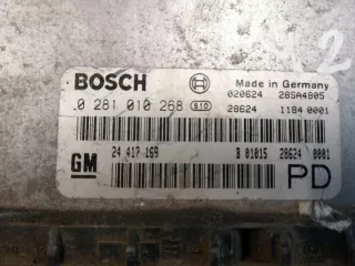 24417169 Блок управления двигателем Opel Zafira A Арт e8763729, вид 2