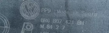 6R6807421BH Бампер задний Volkswagen Polo 5 Арт e8766200, вид 11
