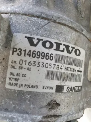 P31469966 31469966 Компрессор кондиционера Volvo V40 2 Арт e8773469, вид 2
