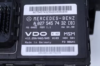 A0275457432 Блок управления (другие) Mercedes A W168 Арт e8777765, вид 5