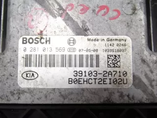 391032A710 0281013569 1039S18097 Блок управления двигателем Kia Ceed 1 Арт e8797210, вид 4