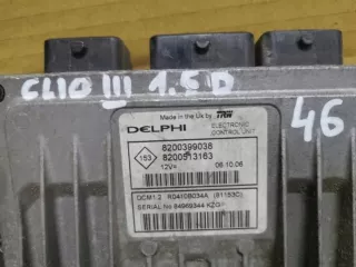 8200399038 Блок управления двигателем Renault Clio 3 Арт e8797430, вид 2