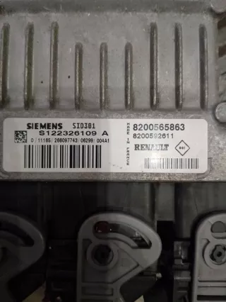 8200565863 S122326109A Блок управления двигателем Renault Megane 2 Арт e8797486, вид 2