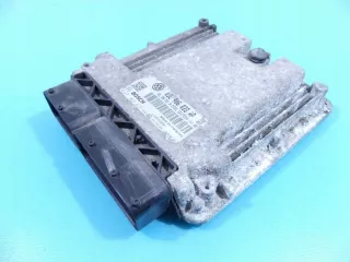 0281014615 03L906022AP Блок управления двигателем Skoda Superb 2 Арт e8804184, вид 1