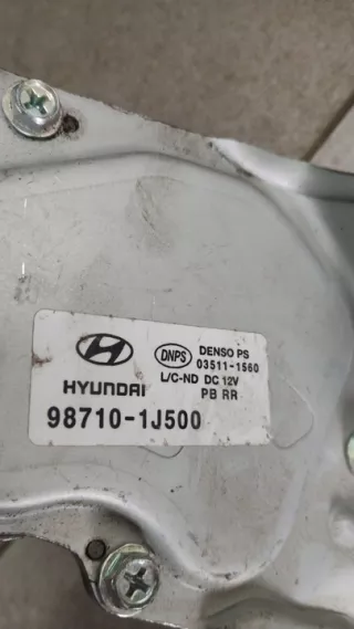 98710-1J500 Моторчик стеклоочистителя фар Hyundai i20  2 Арт e8807993, вид 4