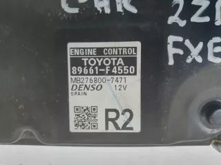 89661-F4550 89661F4550 MB2768007471 276800-7471 MB276800-7471 Блок управления двигателем Renault Clio 2 Арт e8818675, вид 2